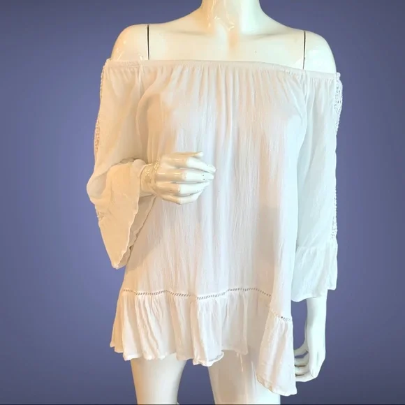 FEVER RUFFLE TOP - Picture 2 of 8